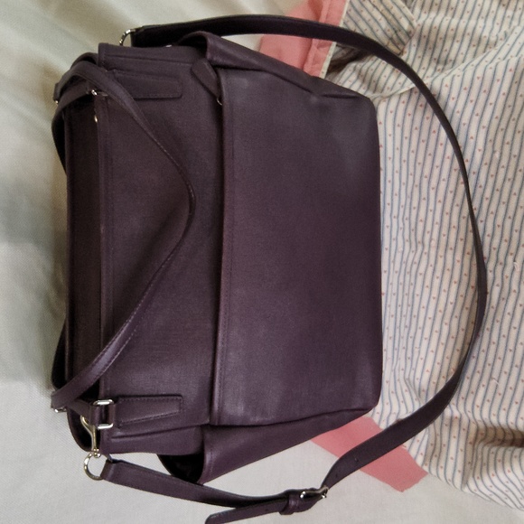 Large Coach  26353 eggplant purple Diaper bag changing pad - Picture 3 of 10